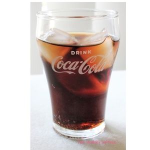 1960's Libbey Coca-Cola Soda Fountain Glass VTG